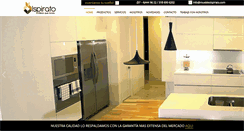 Desktop Screenshot of mueblesispirato.com